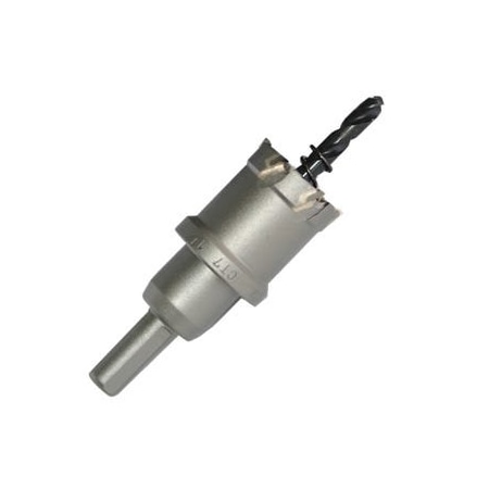 Champion Cutting Tool 1-1/2in CT7 Carbide Tipped Hole Cutter, Special Tungsten Carbide Teeth CHA CT7-1-1/2